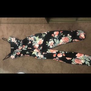 Floral jumpsuit